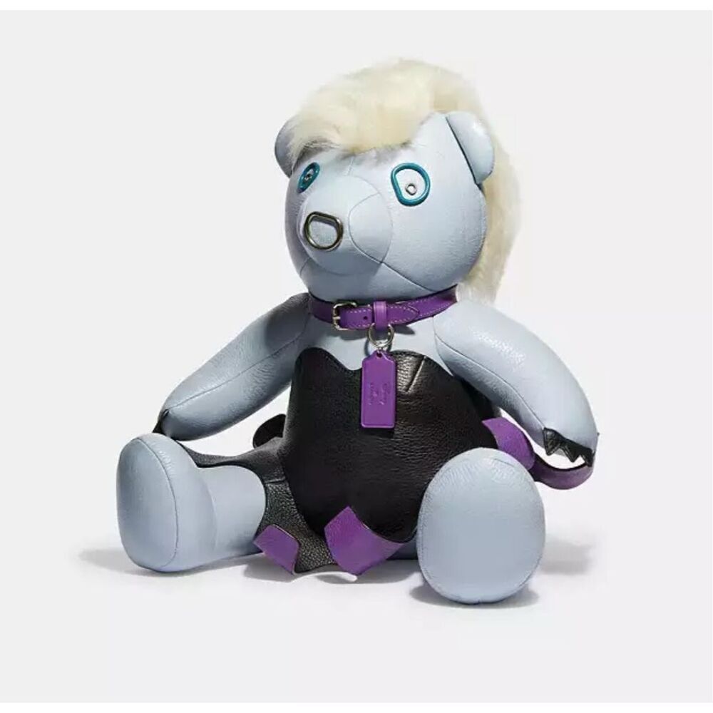 Coach x Disney little mermaid Ursula villain collectible novelty bear & collar